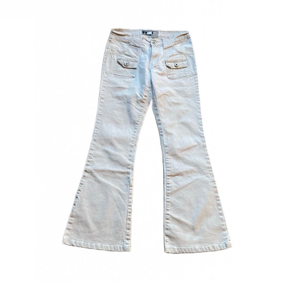 Y2K RAVE R4R BOOTCUT LOW RISE FLARE JEANS SIZE 5